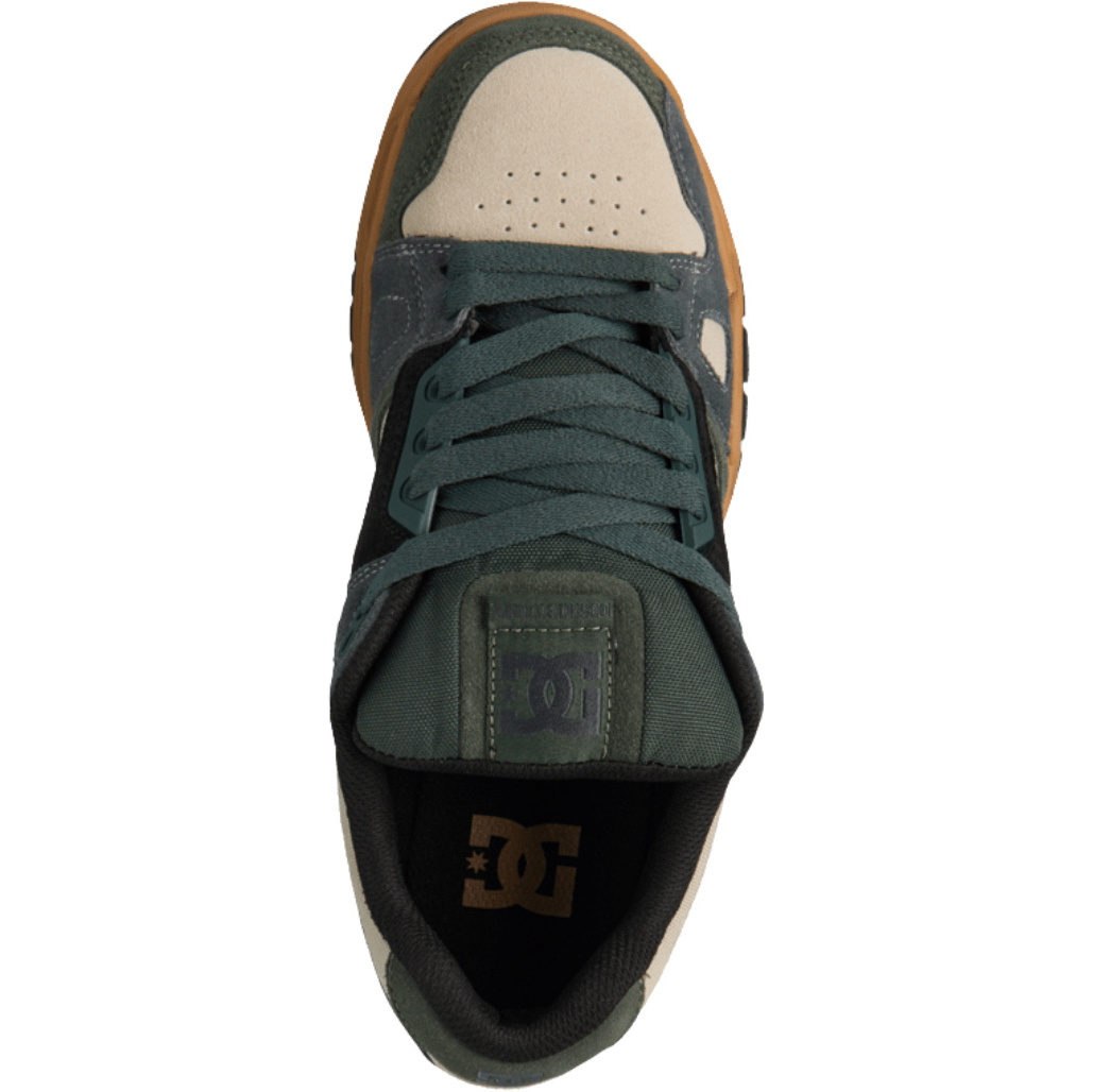 2026 DC Shoes Mens Stag Trainers 320188 - Deep Forest